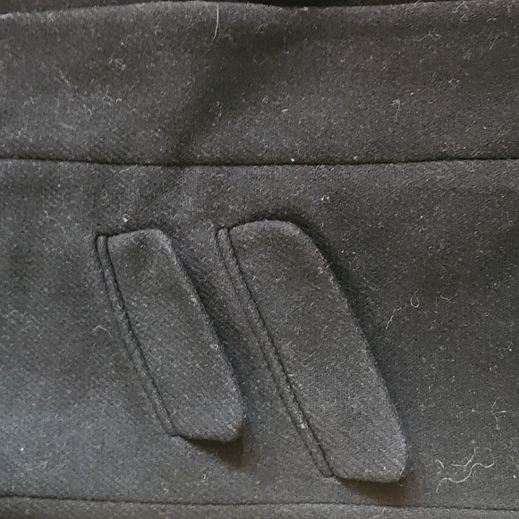 EUC J.Crew Italian Stadium Cloth By Nello Gori Black Women's Coat, Size 4 - Picture 2 of 9